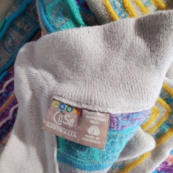 COOGI CASA Australia wool blanket multicolored - Picture 10 of 10